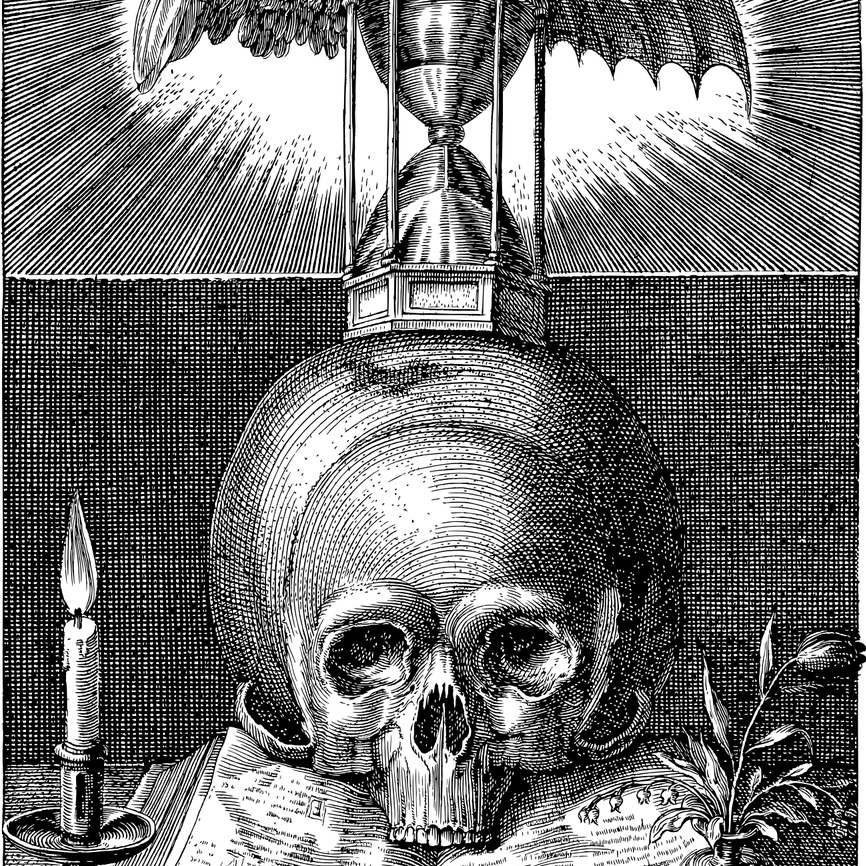memento mori, death, line art-5152420.jpg